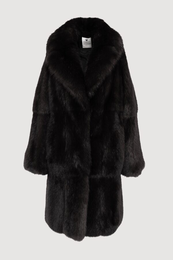Coat in sable barguzinsky dark