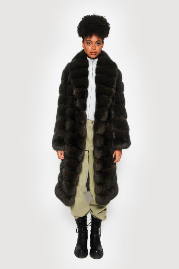 Barguzinsky dark silvery sable coat